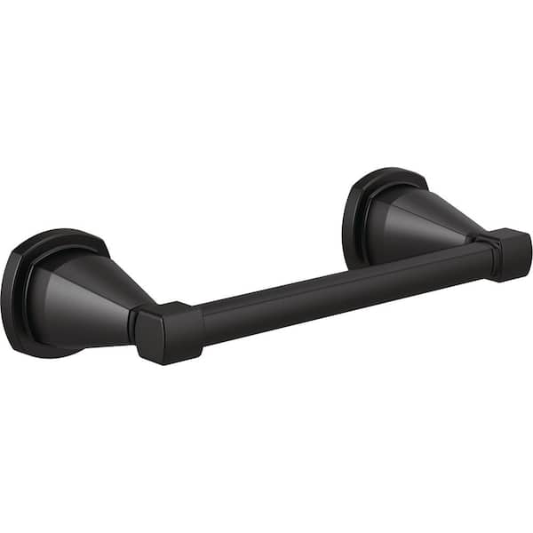 Simple toilet roll holder “extra strong”, black – PROOX GmbH