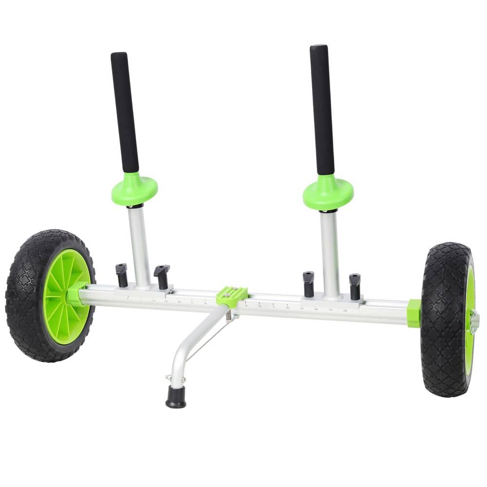 Sit On Top Kayak Cart, Heavy-Duty Plug-in Kayak Cart Dolly with 10 in. PU Wheels, Width Adjustable price history on PriceWatchPro