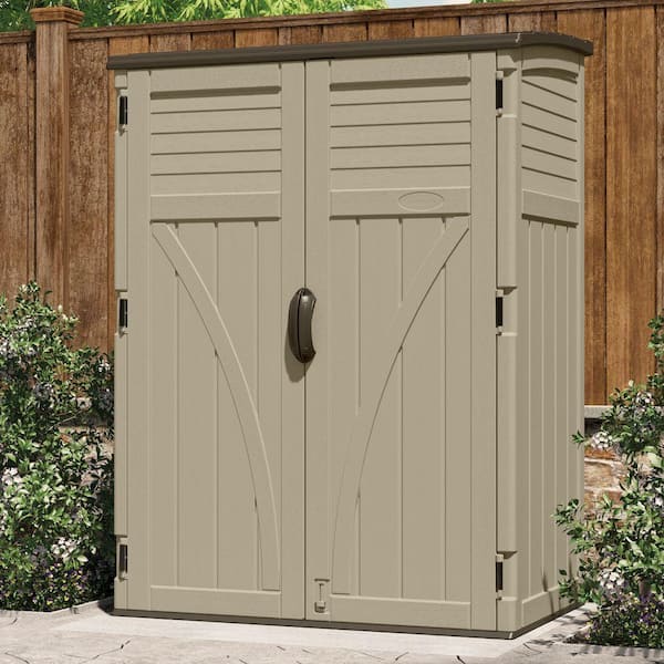 2 ft. 8 in. x 4 ft. 5 in. x 6 ft. Large Vertical Storage Shed