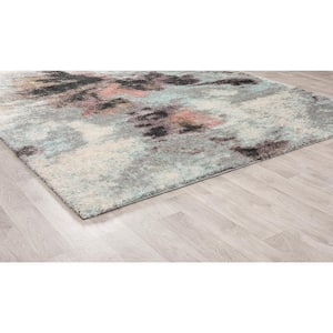Zenith Multi-Colored 5 ft. 7 in. x 8 ft. 7 in. Abstract Area Rug