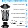 Cubilan Bug Zapper Electric Lantern Gnats & Mosquitoes Light Bulb &  Waterproof Design for Indoor & Outdoor Flies Repellent B082BF99YL - The  Home Depot