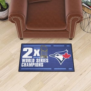  FANMATS 6356 Toronto Blue Jays All-Star Rug - 34 in