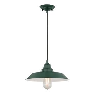 Iron Hill 1-Light Emerald Pendant