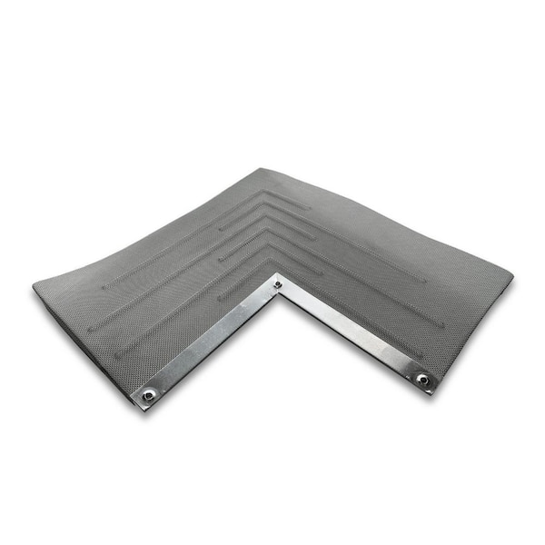 6 in. x 6 in. Aluminum Inside Mitre with Stainless Steel Micro Mesh (5-Pack)