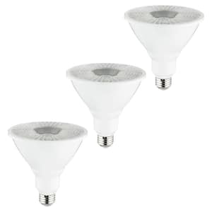 100-Watt Equivalent PAR38 Long Neck Energy Star and Dimmable CRI 90 1200 Lumen LED Light Bulb in 6500K (3-Pack)