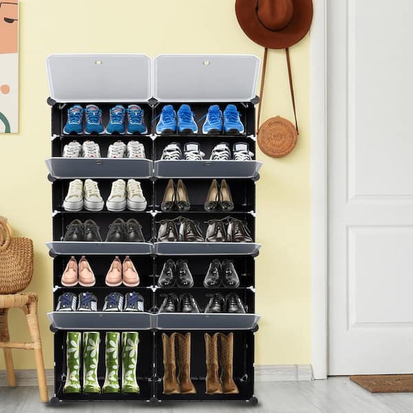 STUPID EASY DIY Boot Shoe Rack  How To Build a Boot or Shoe