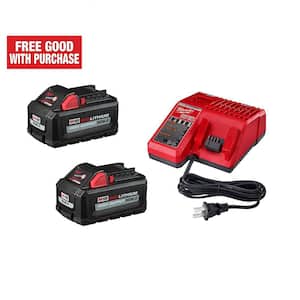 M18 18-Volt Lithium-Ion High Output Starter Kit with Two 6.0 Ah Battery and Charger