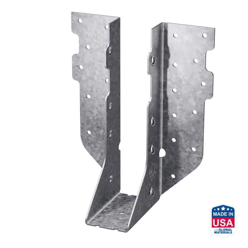 Simpson Strong-Tie HUS Galvanized Face-Mount Joist Hanger for 2x8 Nominal  Lumber HUS28 - The Home Depot
