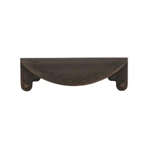 Nature's Splendor 3 in (76 mm) Oil-Rubbed Bronze Cabinet Cup Pull