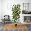 Nearly Natural 6 ft. Indoor/Outdoor Bamboo Artificial Tree 9102 - The Home  Depot