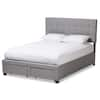 Baxton Studio Tibault Grey Queen Storage Bed 143 8053 HD The