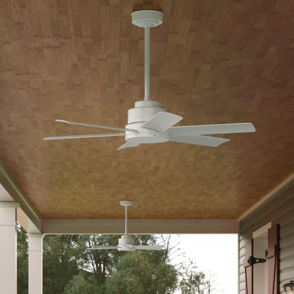 Kennicott 44 in. Indoor/Outdoor Fresh Ceiling Fan in White with Wall Switch For Patios or Bedrooms price history on PriceWatchPro