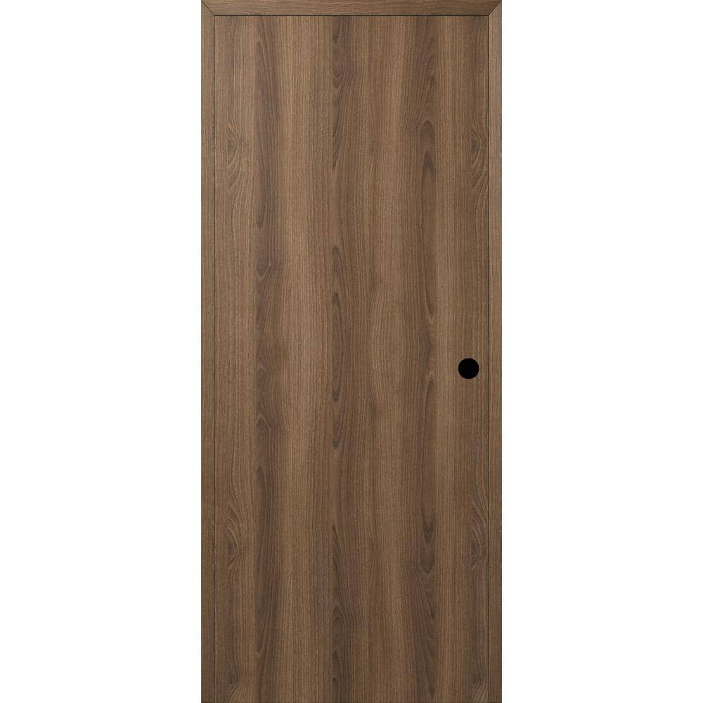 Optima DIY-Friendly 18 in. x 96 in. Left-Hand Solid Composite Core Pecan Nutwood Single Prehung Interior Door price history on PriceWatchPro