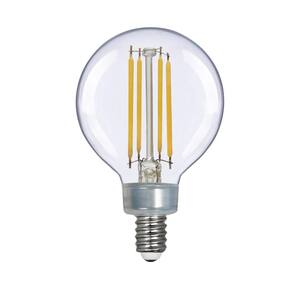 60-Watt Equivalent G16.5 Dimmable ENERGY STAR CEC Filament LED Light Bulb Daylight (3-Pack)