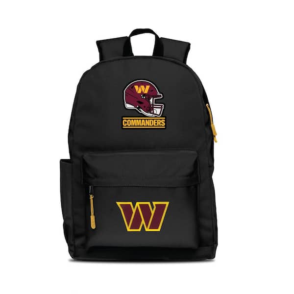 Mojo Washington Commanders 2-Logo 17 in. Black Campus Laptop Backpack