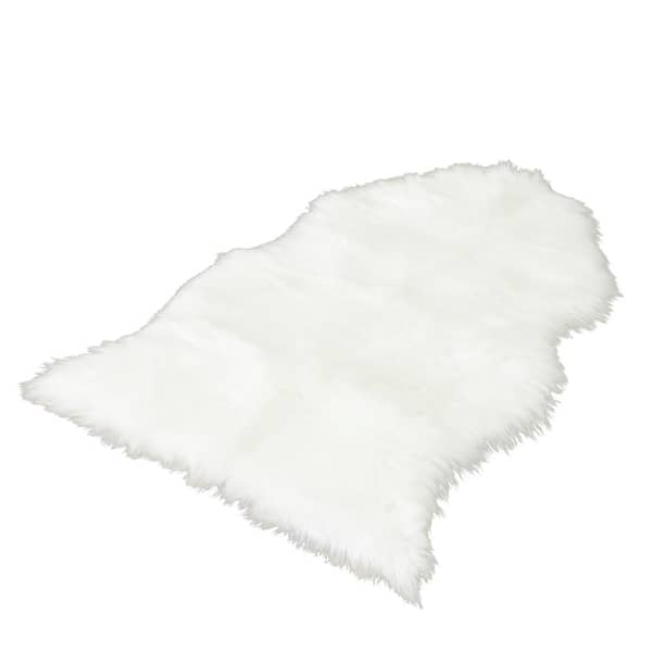 Sheepskin - long white fluff
