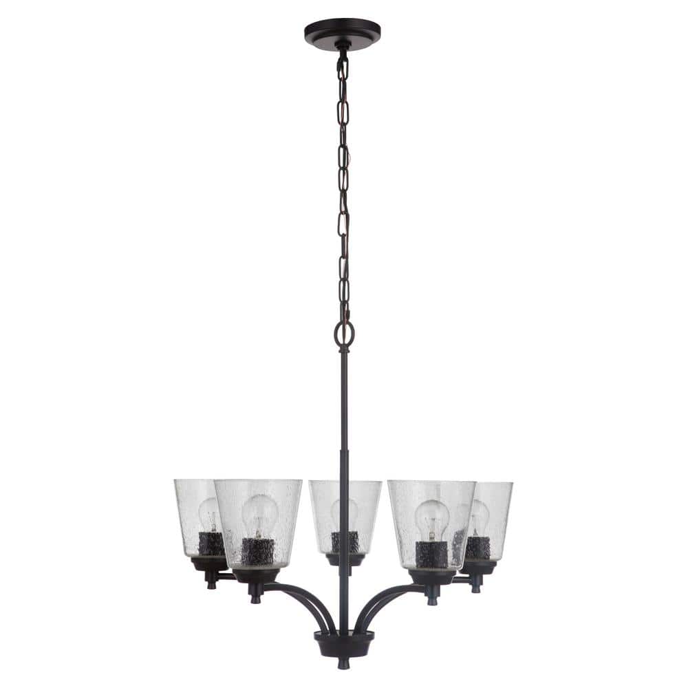 Elegant 24.5" Polished Nickel & Crystal Transitional Chandelier