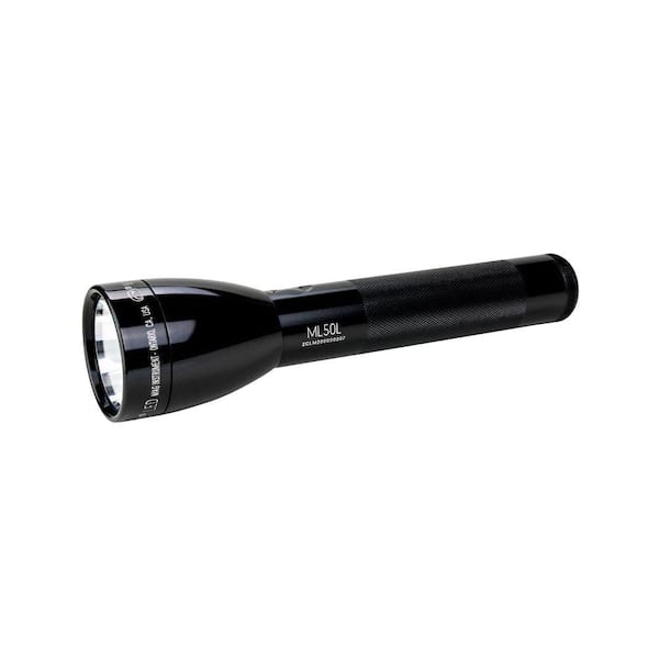 Maglite Black 2C-Cell Flashlight ML50L-S2016 - The Home Depot
