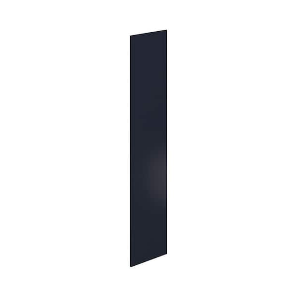 Laramie 24 in. W x 96 in. H Pantry Cabinet End Panel in Painted Blue