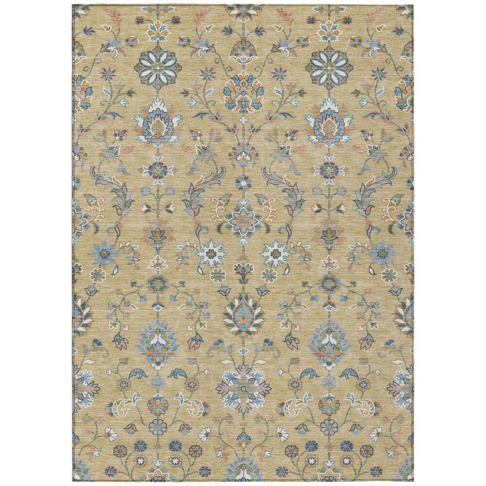 Chantille Machine Washable Indoor/Outdoor Abstract ACN2585 Wheat 3 ft. x 4 ft. Area Rug price history on PriceWatchPro