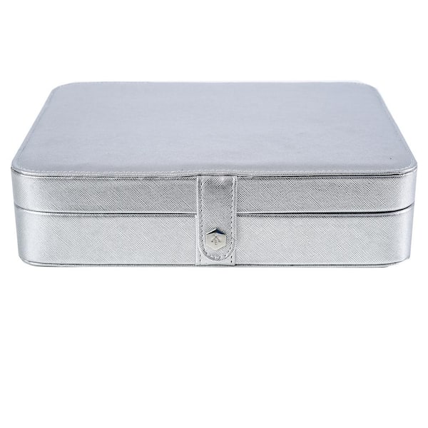 HIVES HONEY Melissa Silver Jewelry Storage Travel Case
