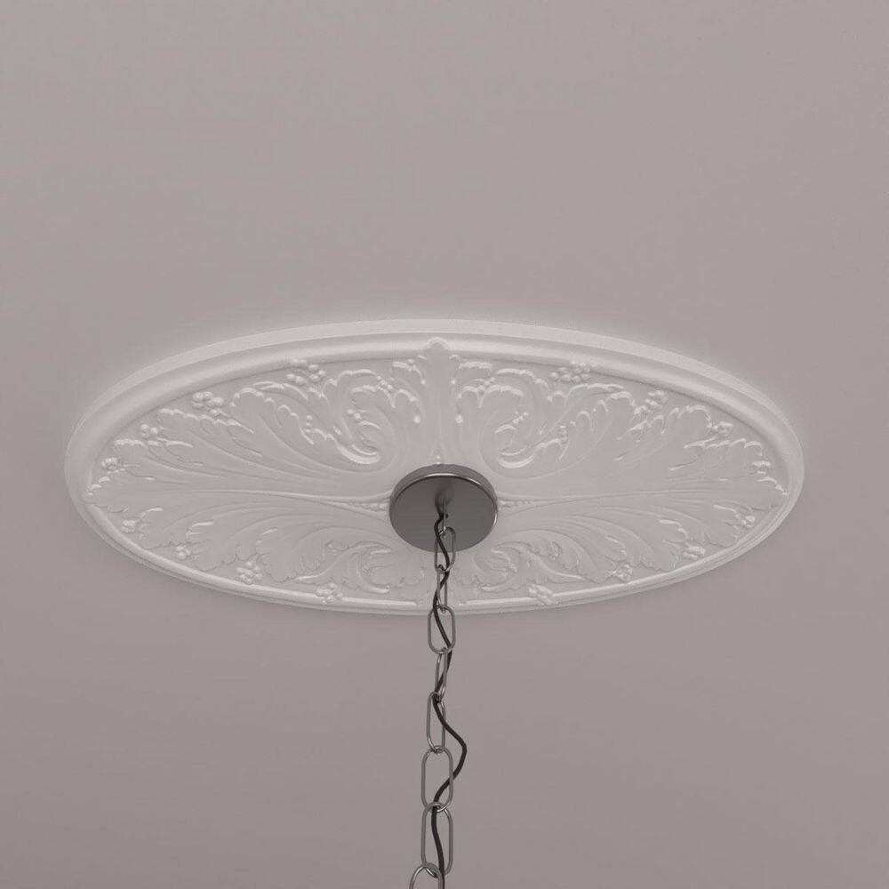 Gray Polyurethane Orrington Ceiling Medallion, 19.63"