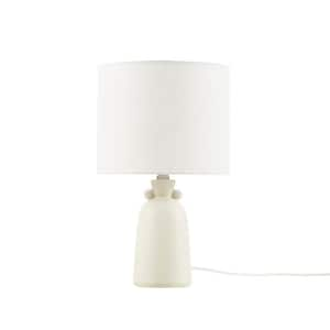 Alarid 16.75 in. Cream Casual Table Lamp