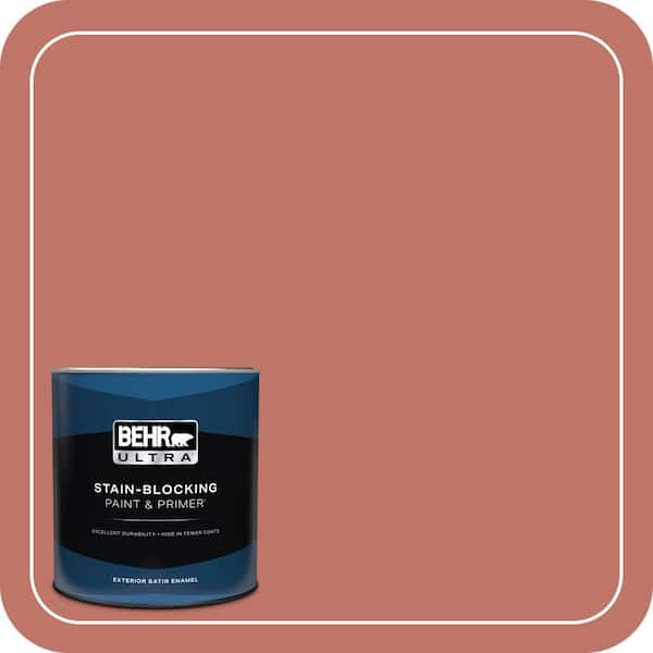 BEHR ULTRA 1 qt. #HDC-FL14-02 November Satin Enamel Exterior Paint & Primer