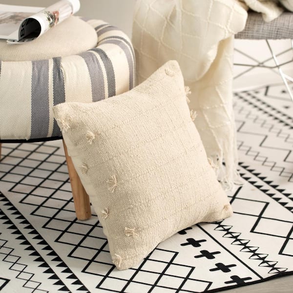 Drawstring discount cushion cover