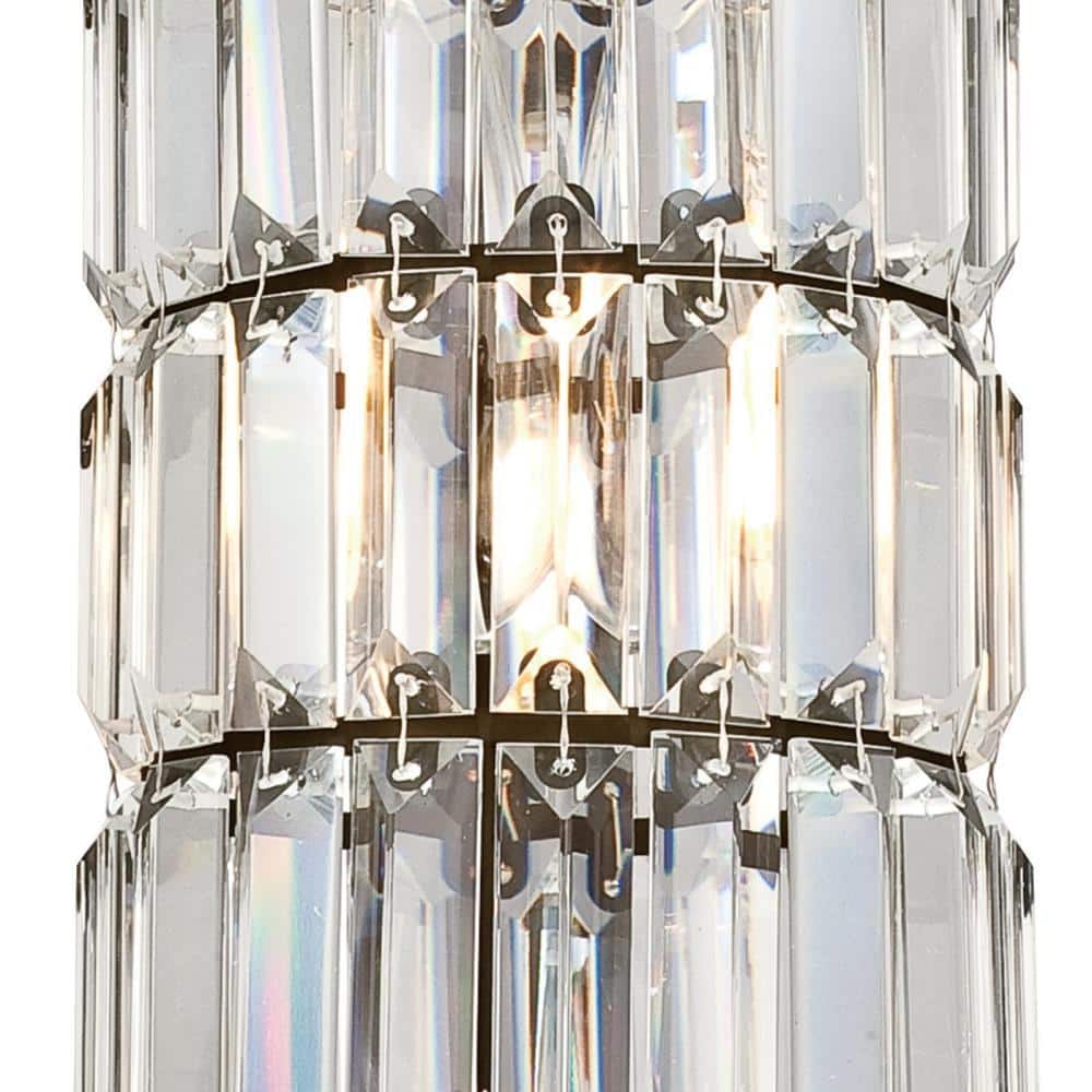 Sophie Oil Rubbed Bronze Crystal Mini Pendant Light