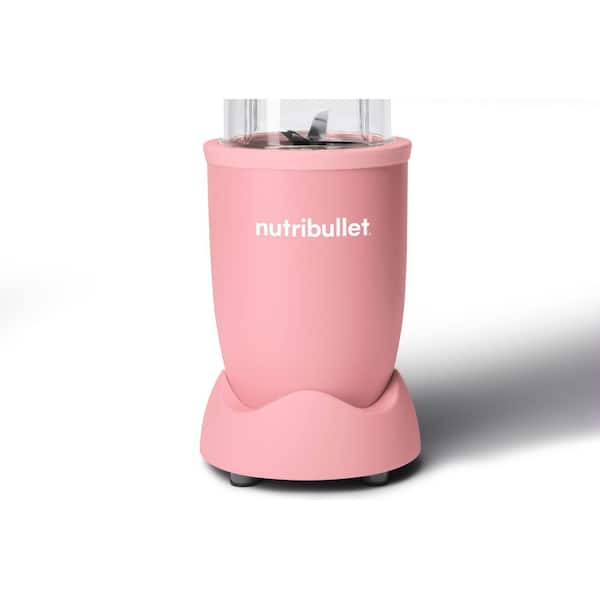 Reviews for NutriBullet Pro 32 oz. Single Speed Pink Blender with 24 oz. Cup  and Lids