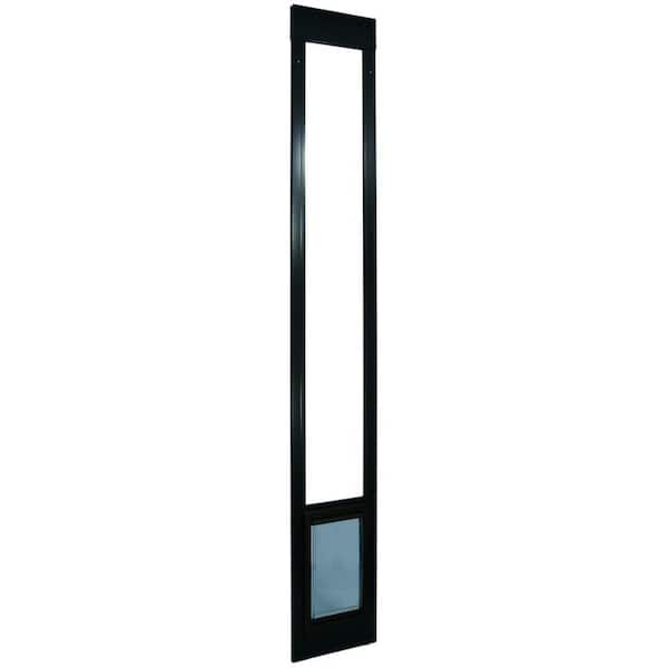 Ideal Pet 10.5 in. x 15 in. Aluminum Pet Patio Door Fits 77.6 In. to 80.4 In. Tall Sliding Glass Aluminum Door-DISCONTINUED