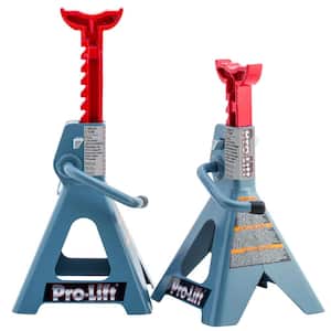 2-Ton Double Pin Jack Stands Pair