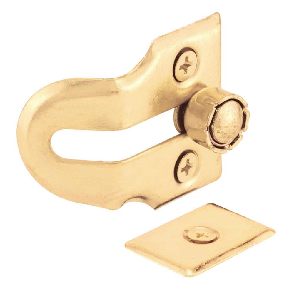 Wood Window Vent Lock, Brass Plated Steel (2 Pack) price history on PriceWatchPro