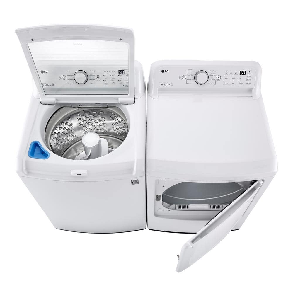 7.3 Cu. Ft. White Electric Dryer with Sensor Dry Technology