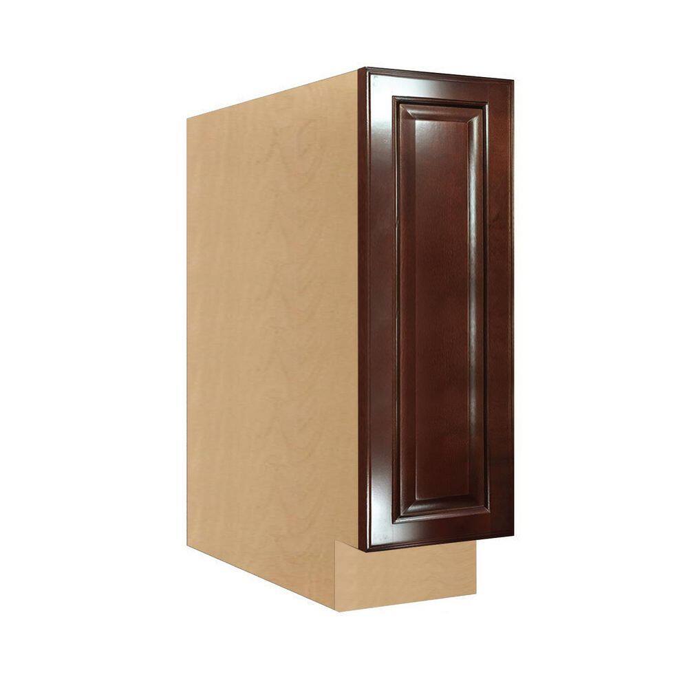 Charlotte Raised 15 in. W x 34.5 in. H x 24 in. D in Bordeaux Plywood Assem