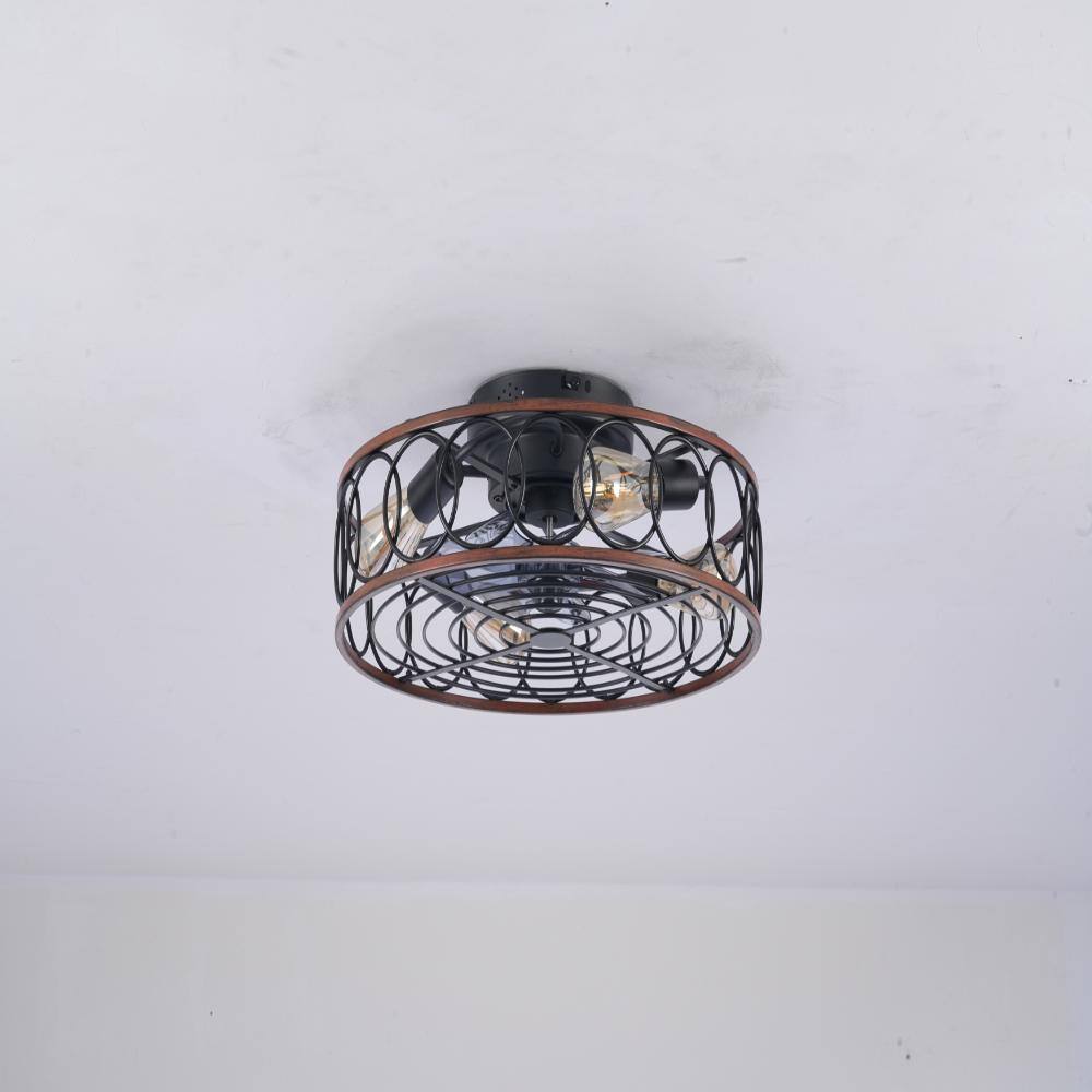 20 in. Black Caged Reversible Quiet DC Motor Ceiling Fan with Remote Control Reversible price history on PriceWatchPro
