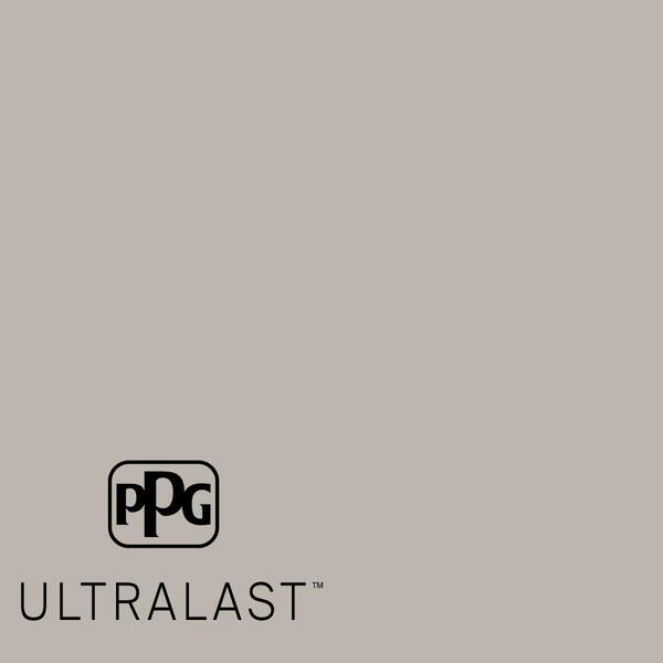 PPG UltraLast 1 qt. PPG1022-3 Silver Dollar Matte Interior Paint and Primer