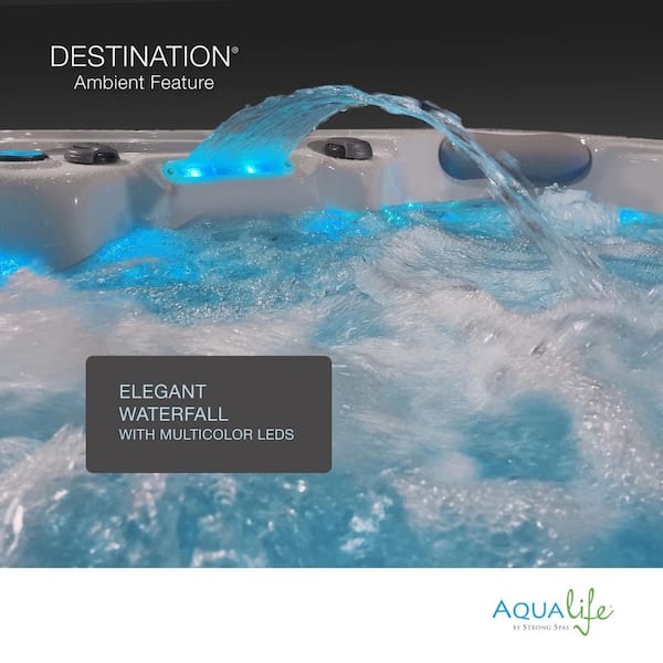 AquaLife Destination 6-Person 59-Jet 80-Port 4-Pump Non-Lounger