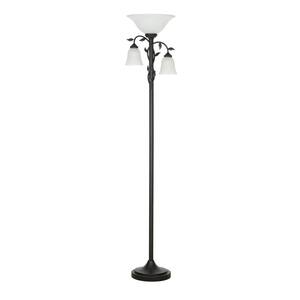 72 in. Oil Rubbed Bronze Traditional Floor Lamp