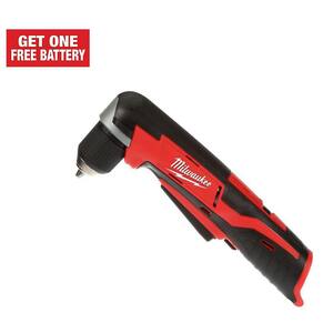 M12 12V Lithium-Ion Cordless 3/8 in. Right Angle Drill (Tool-Only)
