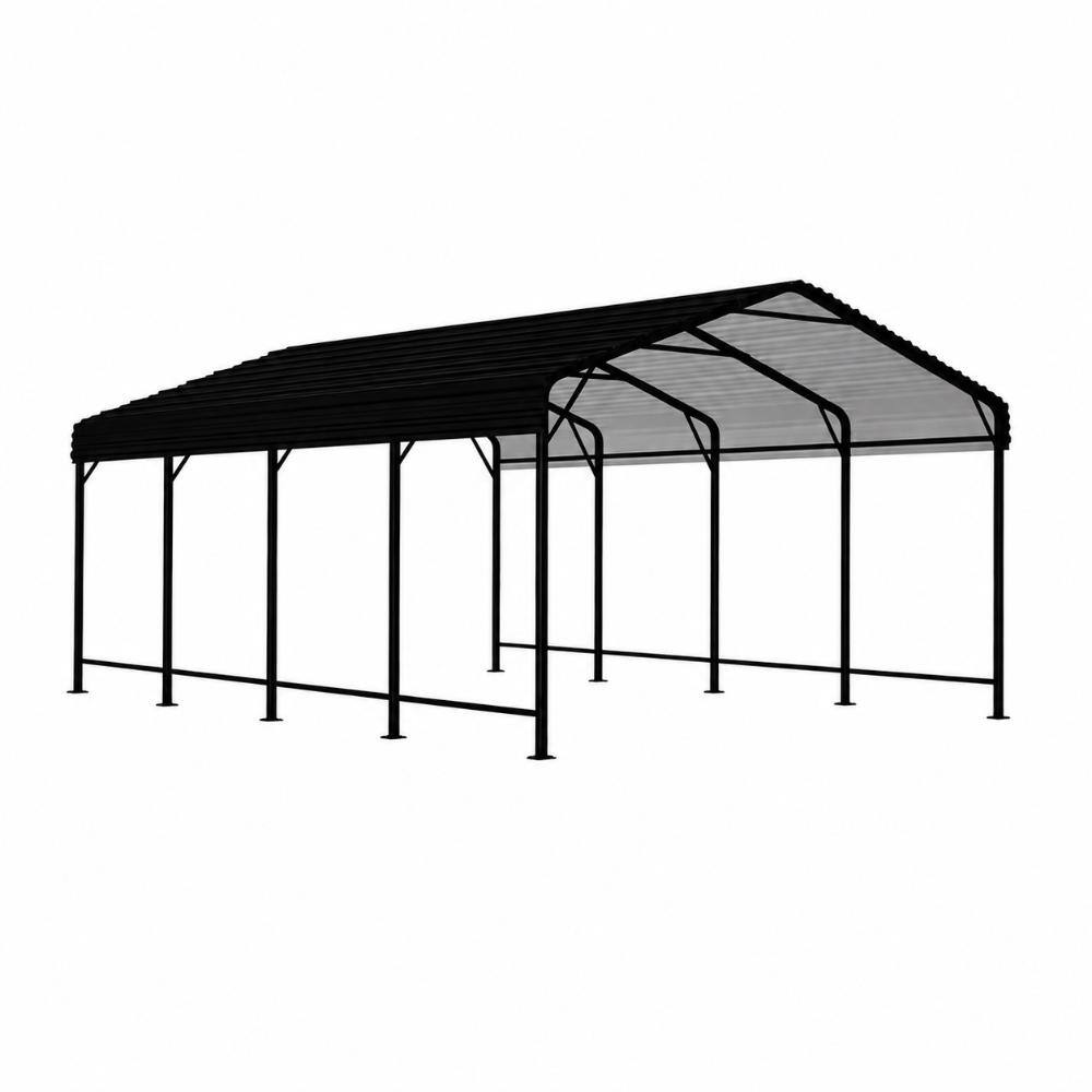 12 ft. x 20 ft. Galvanized Steel Hardtop Carport with Steel Frame price history on PriceWatchPro