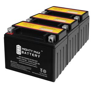MIGHTY MAX BATTERY YTX4L-BS SLA Battery for Honda 110 CRF110F 13