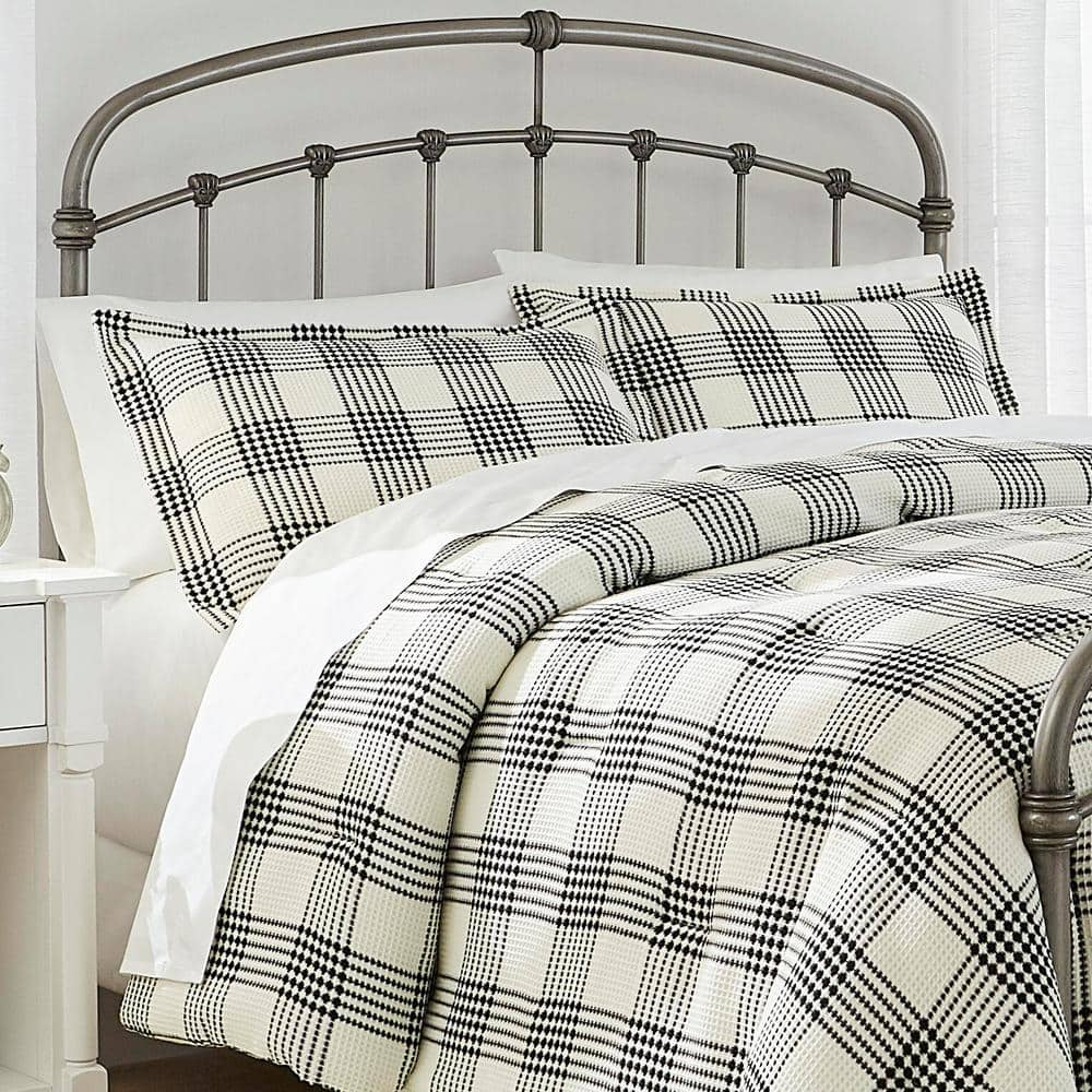 plaid comforter full