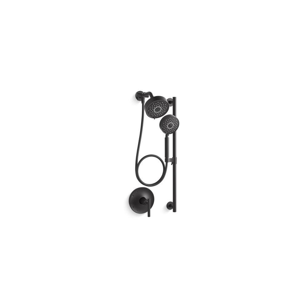 Purist Essentials 3-Spray 1.75 GPM Performance Showering Package in Matte Black price history on PriceWatchPro