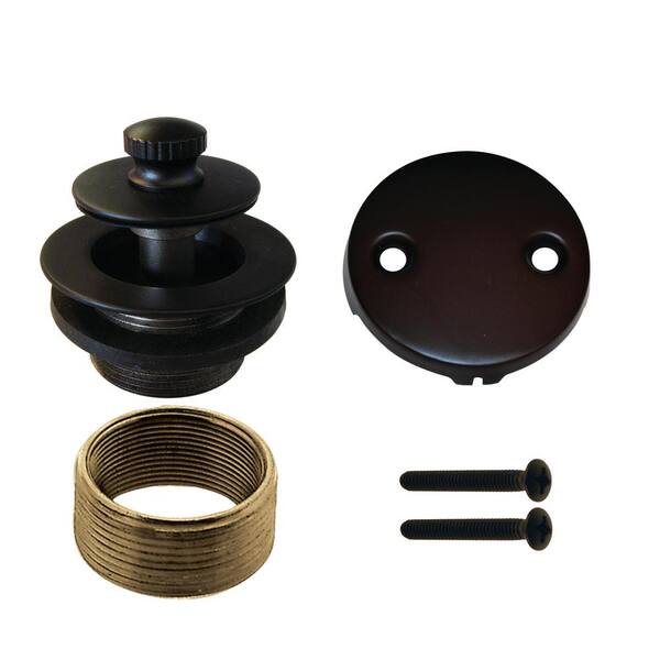 Belle Foret Universal Twist and Close Tub Waste Trim Kit in Oil Rubbed Bronze