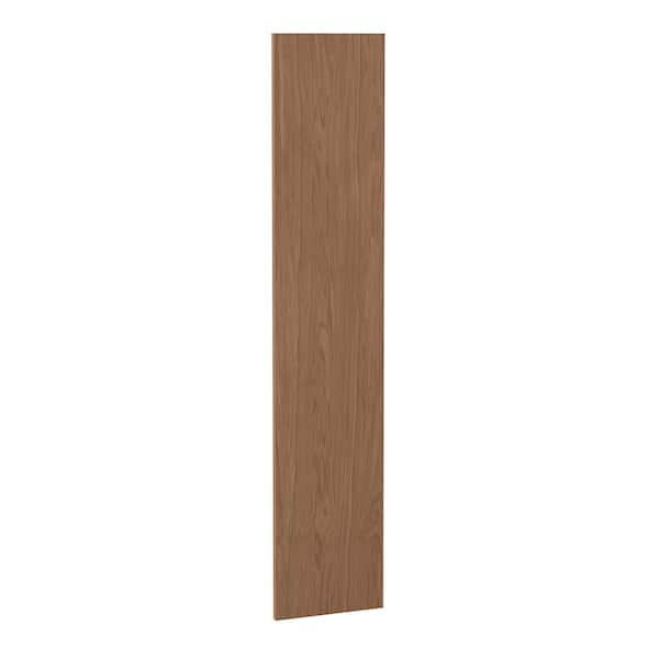 Sinclair 12 in. W x 60 in. H x 0.75 in. D Universal Panel in Saddle Oak