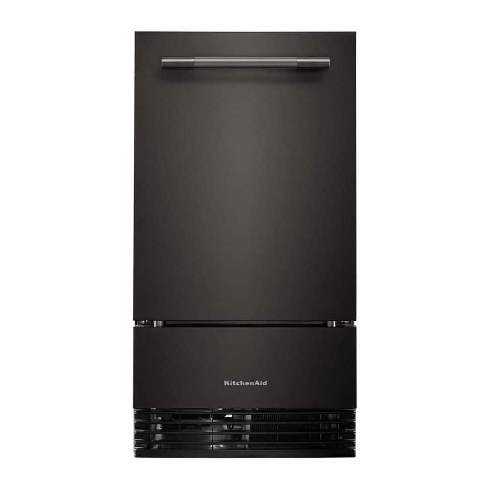 KitchenAid 18 in. 35 lb. Full Size Cubes Built-In Ice Maker in
