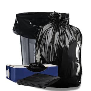 Veska 95 Gallon Trash Bags (Huge 50 Bags w/Ties) 95-96 Gallon Trash Bags Large Black Heavy Duty Can Liners, Large 90 gal, 95 gal, 96 Gal,100 Gallon