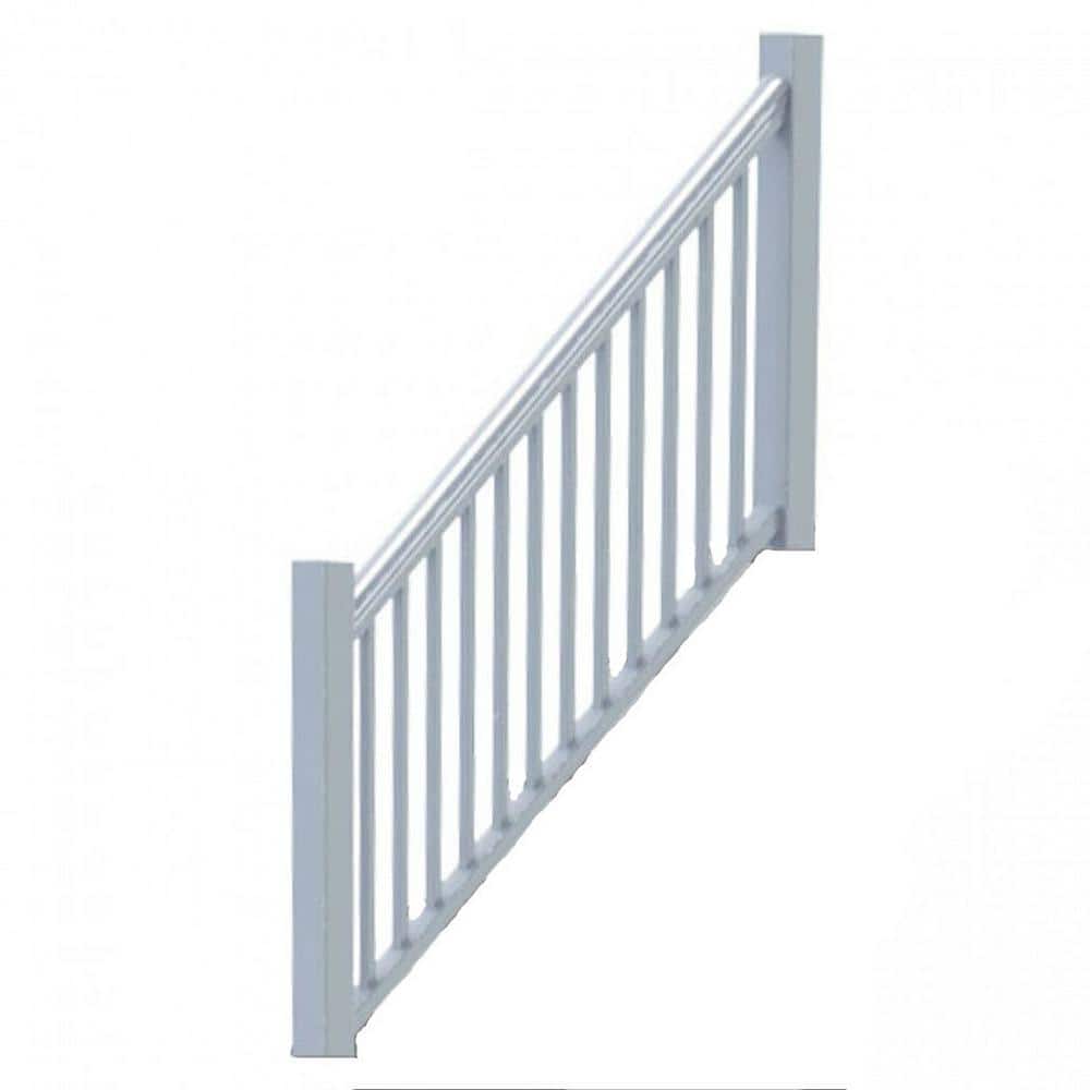 Original Rail Vinyl 8 ft. x 42 in. 32-38° Stair Rail Kit Including Square Baluster, White price history on PriceWatchPro